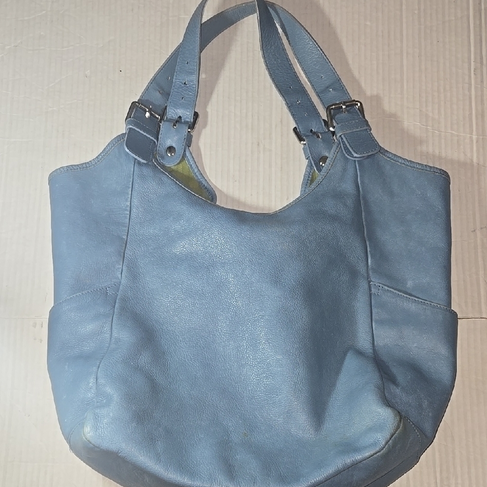 Garnet Hill Leather Tote